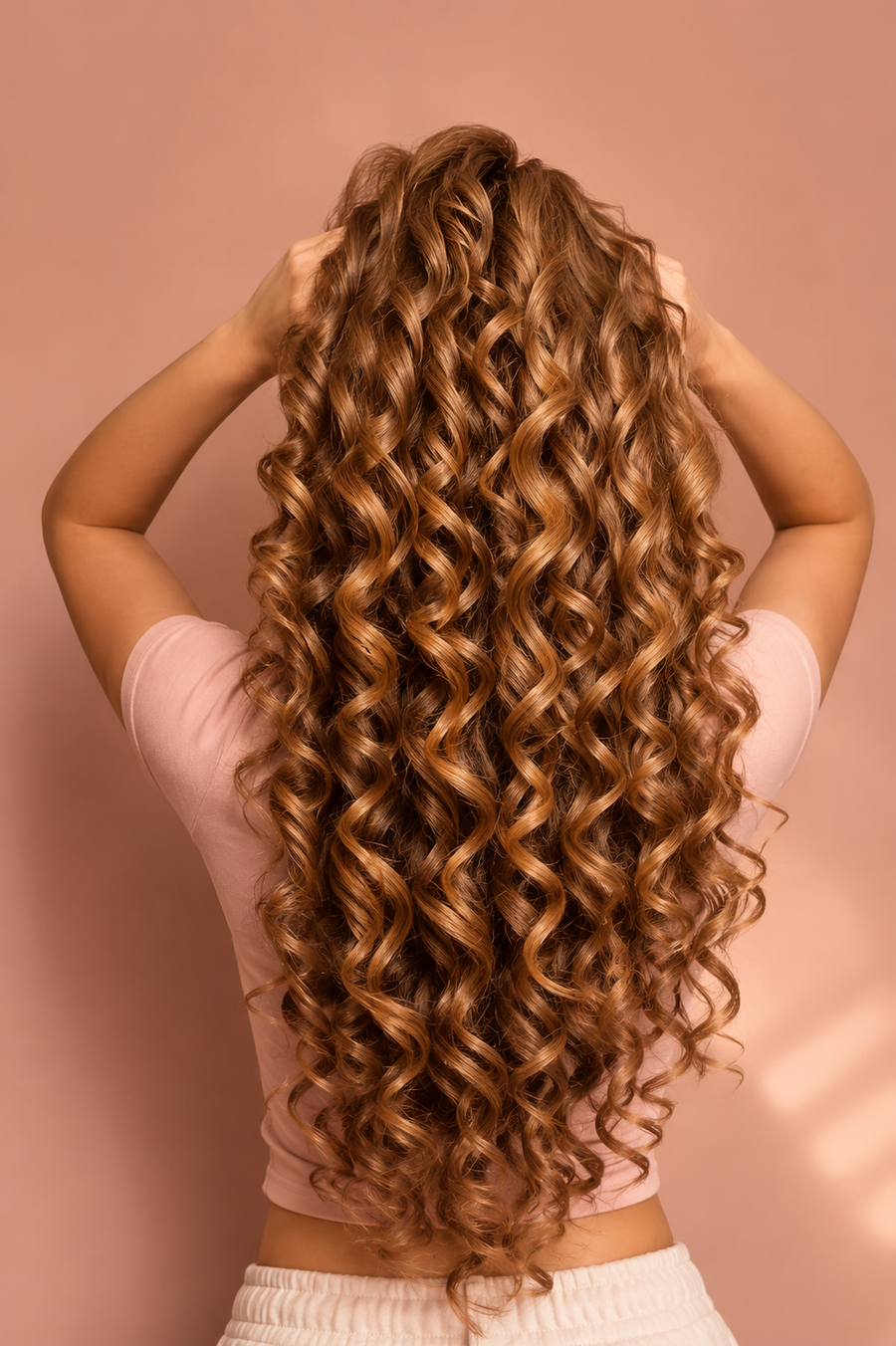 soft heatless curls