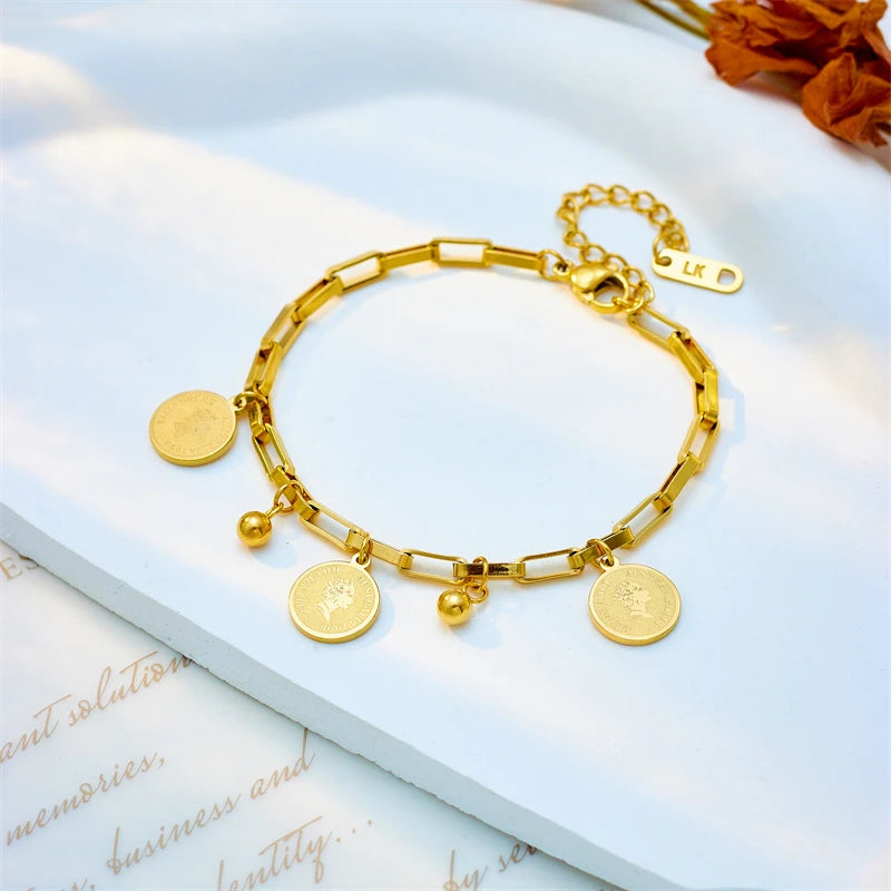 HERnniez Butterfly Heart Multilayer Chain Bracelet Jewelry