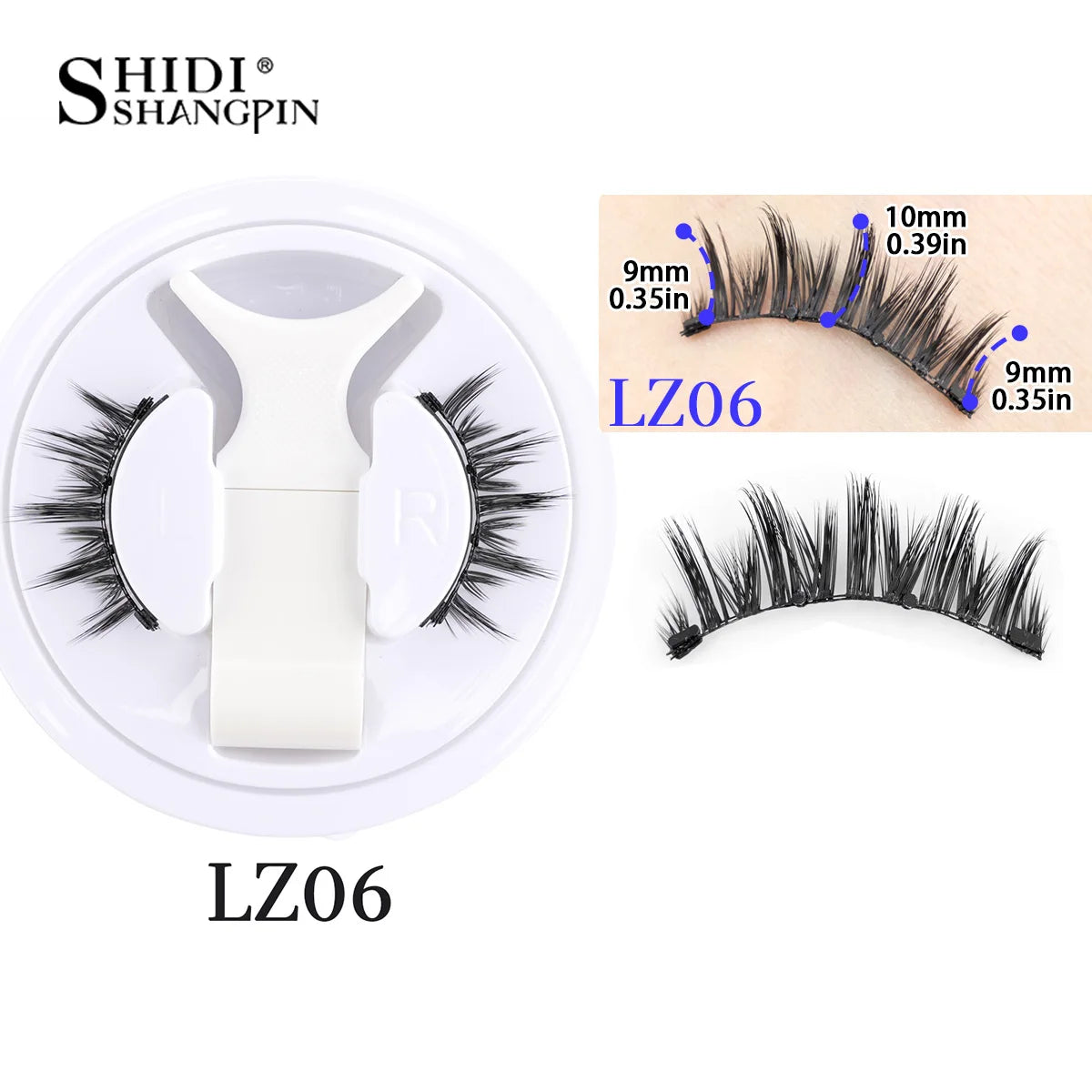 HERnniez Magnetic Eyelashes Reusable Faux Mink Lashes