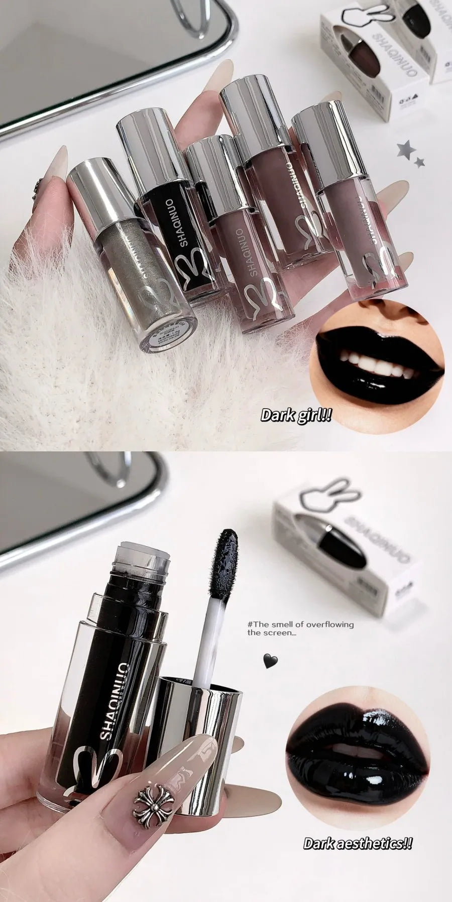 HERNNIEZ Water Light Mirror Lasting Moisturizing Lip Gloss