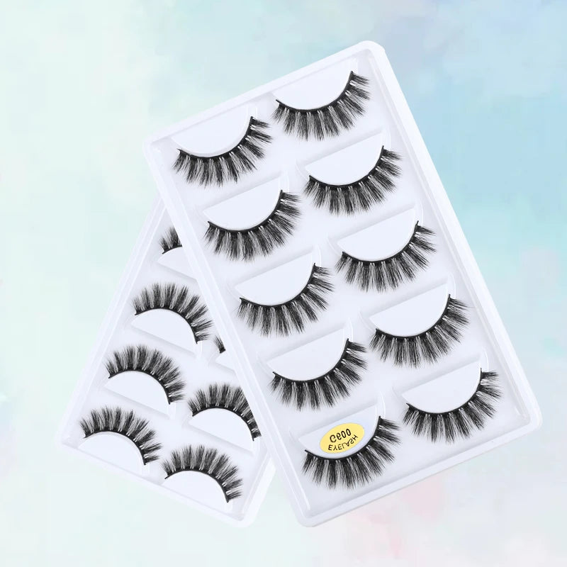 HERnniez Magnetic Eyelashes Natural 3D Mink Eyelashes