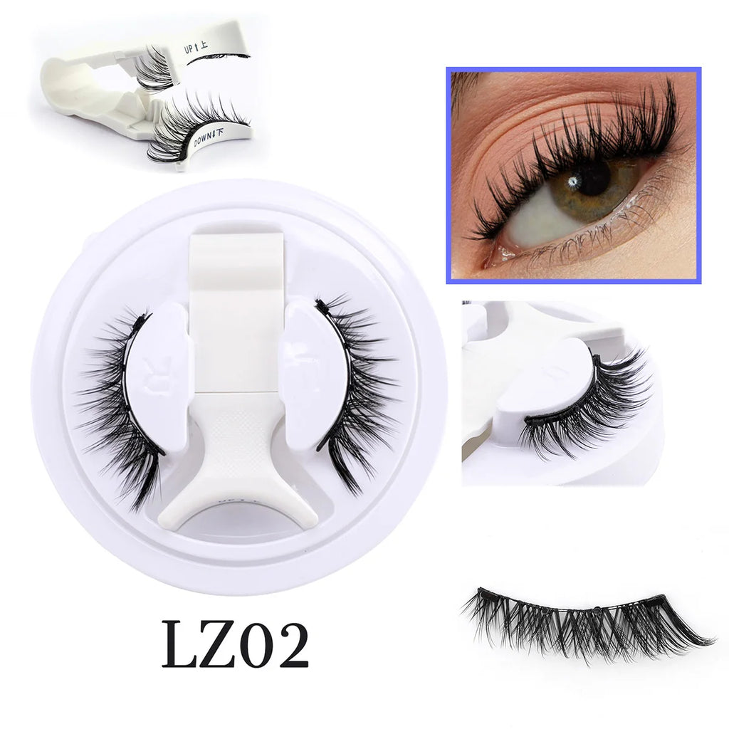 HERnniez Magnetic Eyelashes Natural 3D Mink Eyelashes