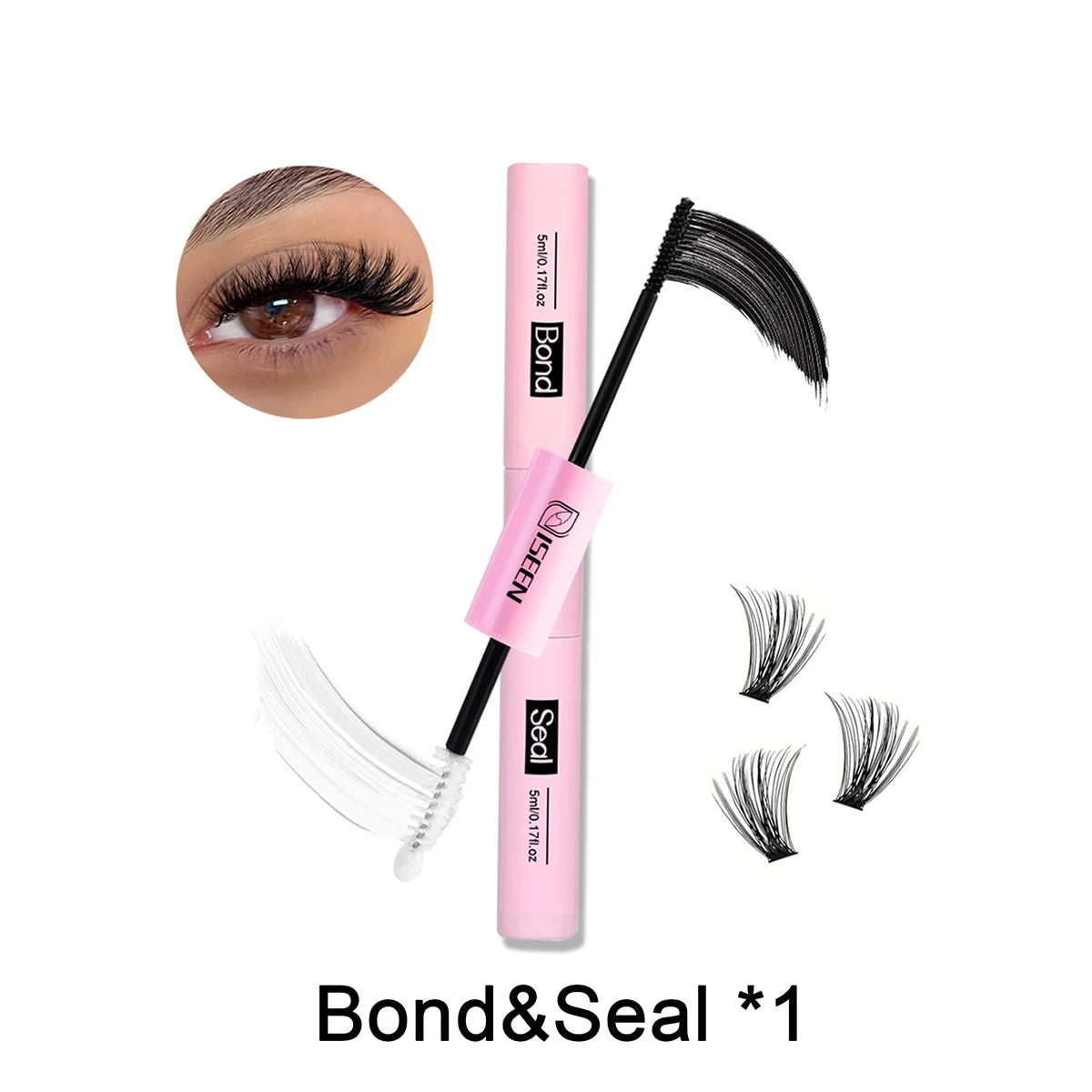 HERnniez Lash Bond and Seal for Lash Clusters Super Hold Long-Lasting