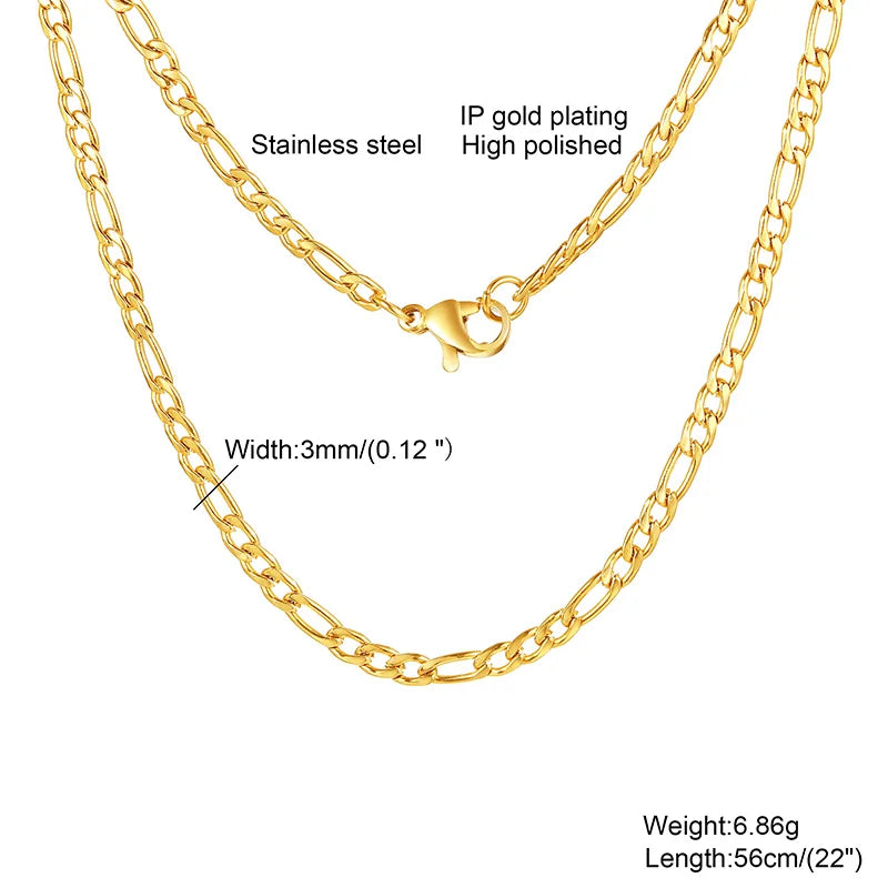 HERnniez Chain Necklace Choker Layered 14"  18" 20" 24"