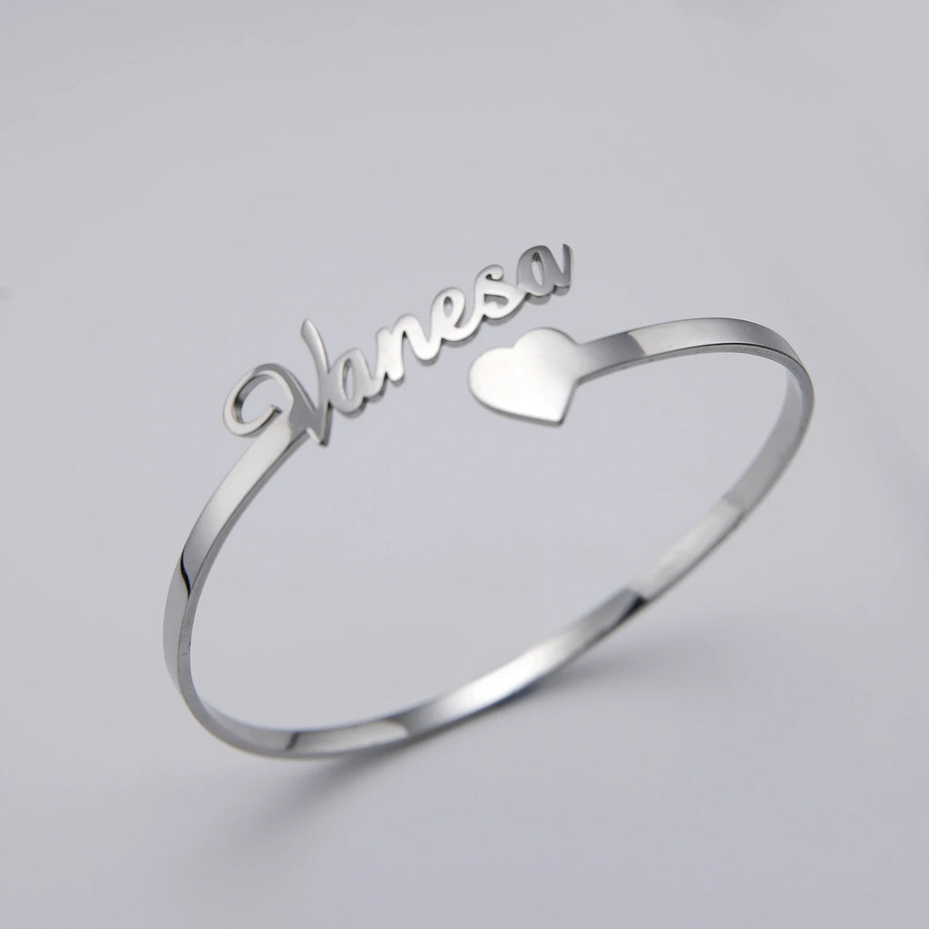 HERnniez Personalized Name Bracelet Custom Jewelry