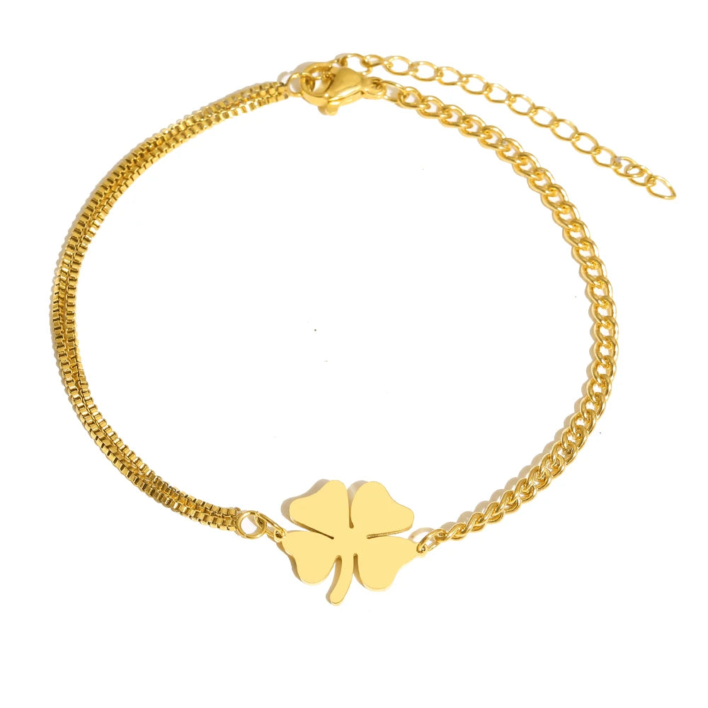 HERnniez Bracelets Classic Clovers Pendant