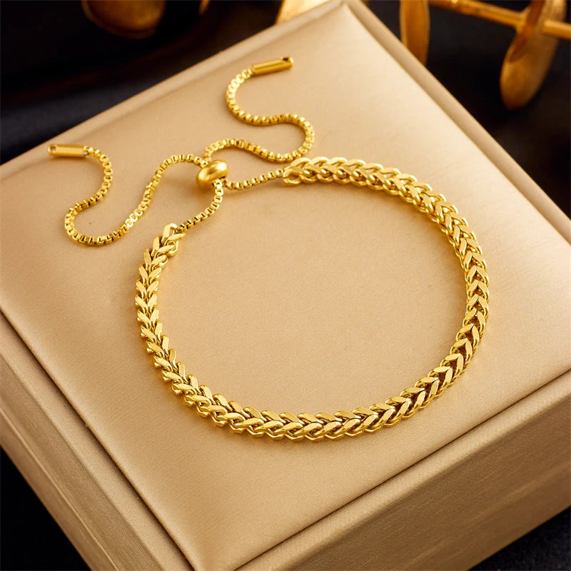 HERnniez Butterfly Heart Multilayer Chain Bracelet Jewelry