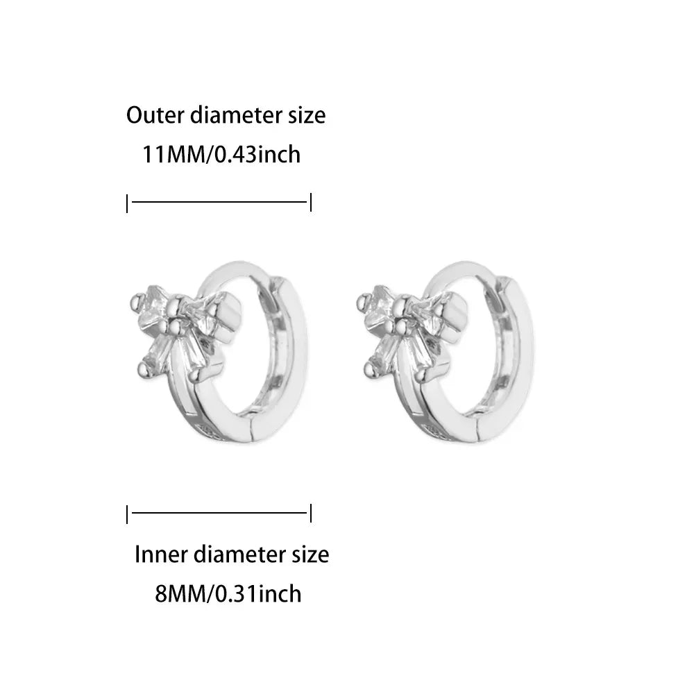 HERnniez Vintage Bowknot Earrings For Women