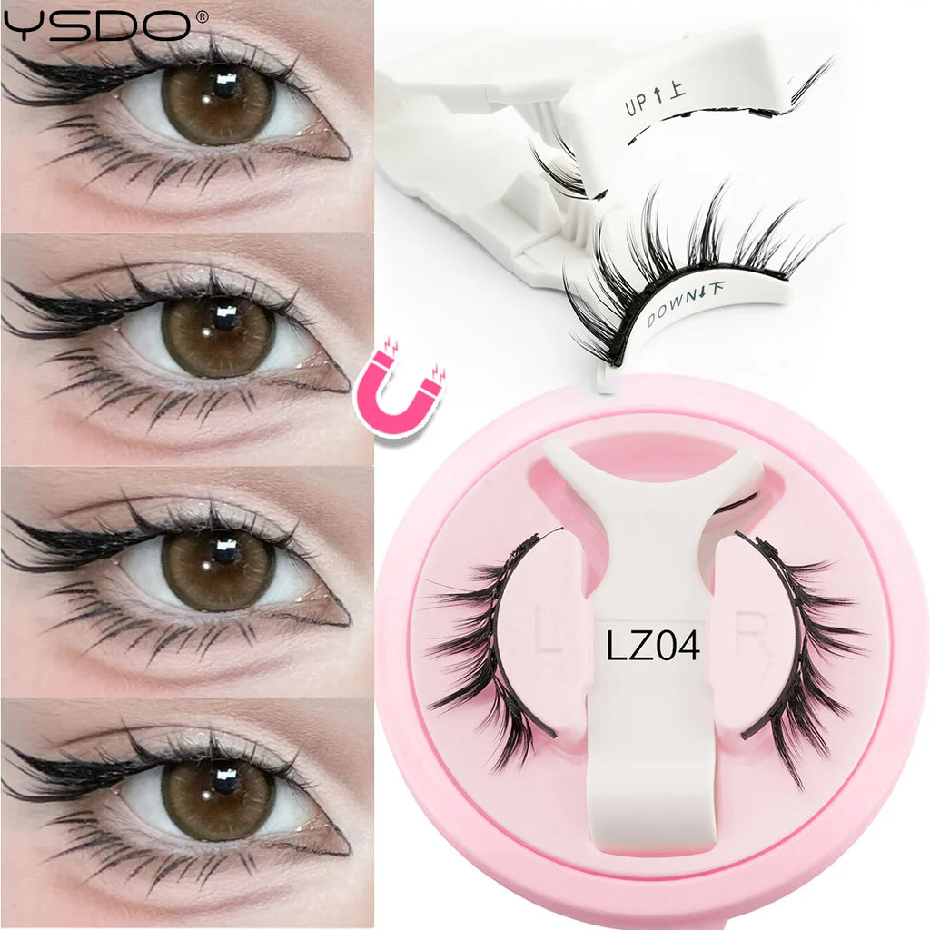 HERnniez Magnetic Eyelashes Natural 3D Mink Eyelashes