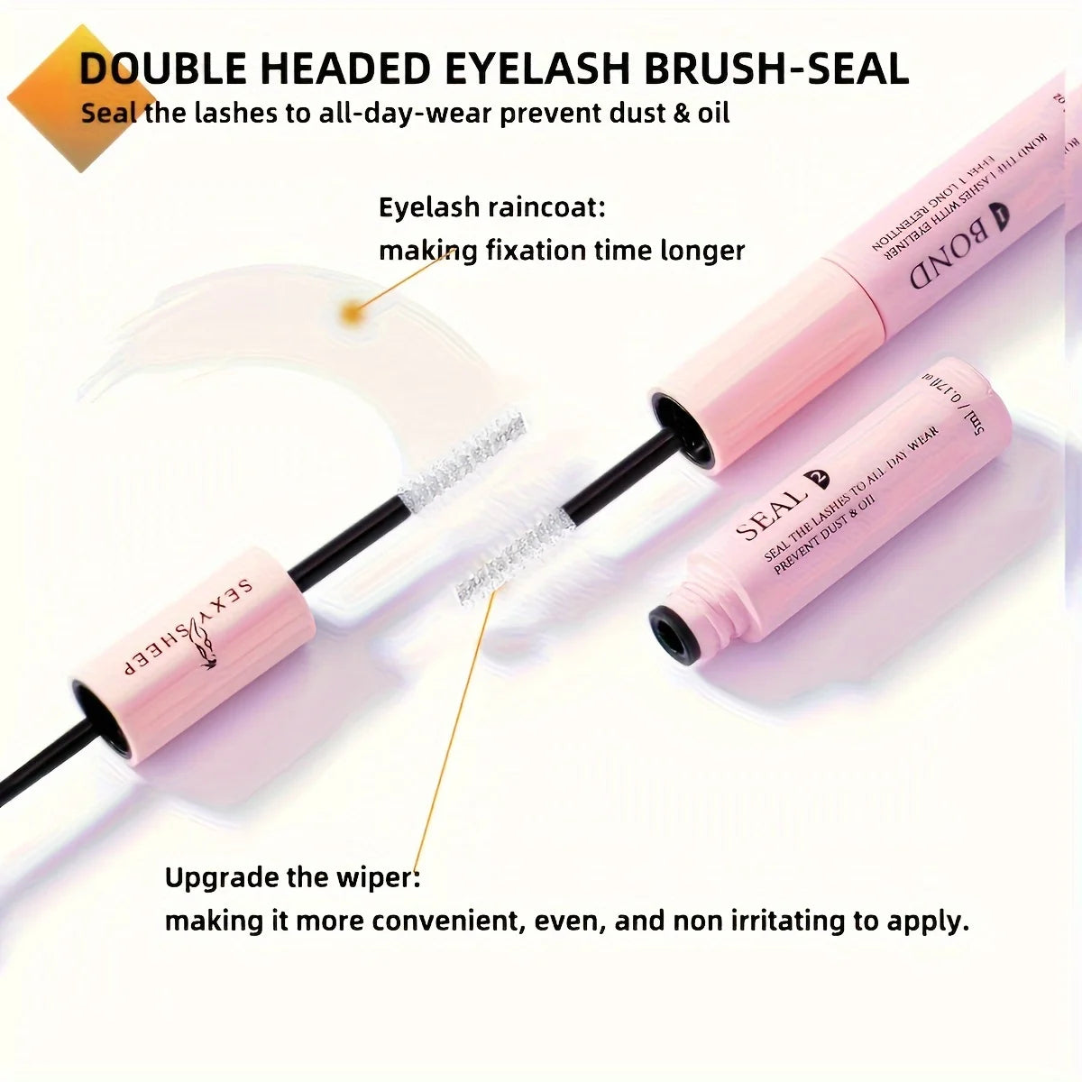 HERnniez Lash Bond and Seal for Lash Clusters Super Hold Long-Lasting