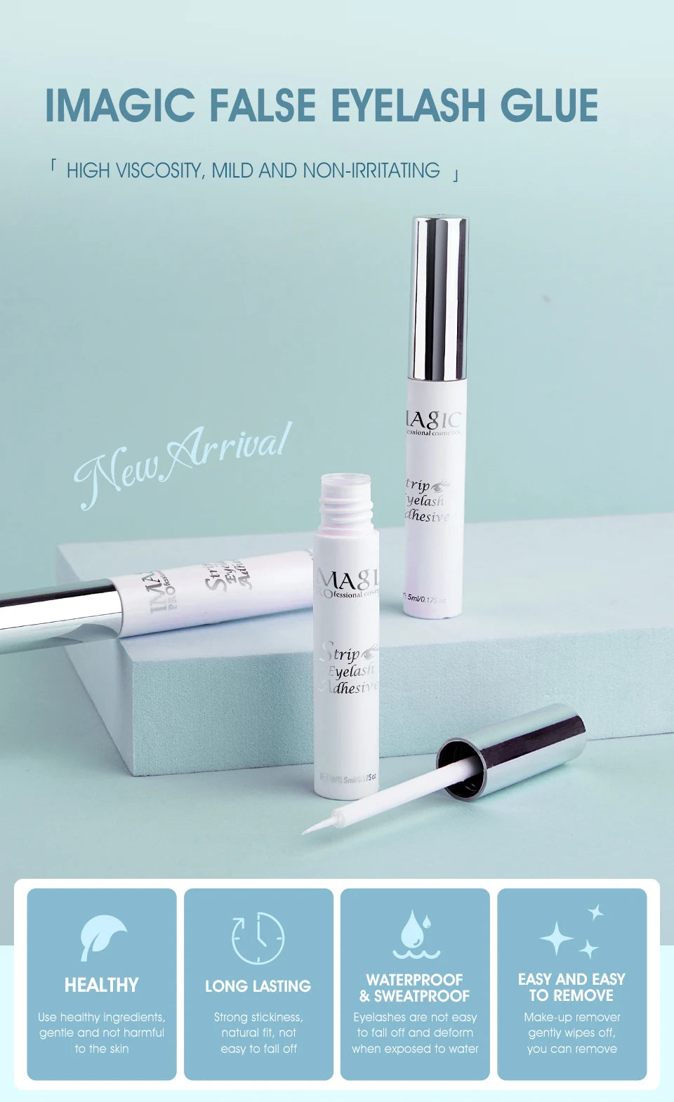 HERnniez 5ml False Eyelash Extension Glue