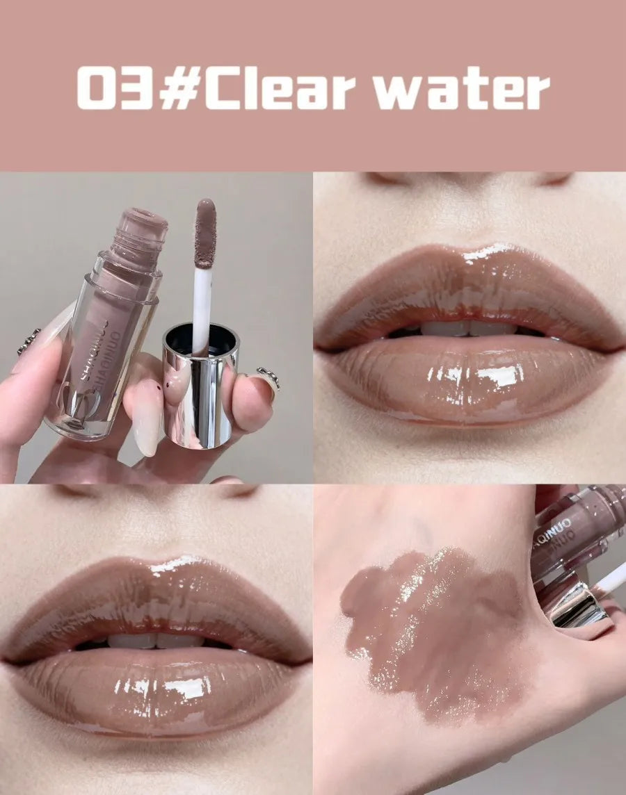 HERNNIEZ Water Light Mirror Lasting Moisturizing Lip Gloss