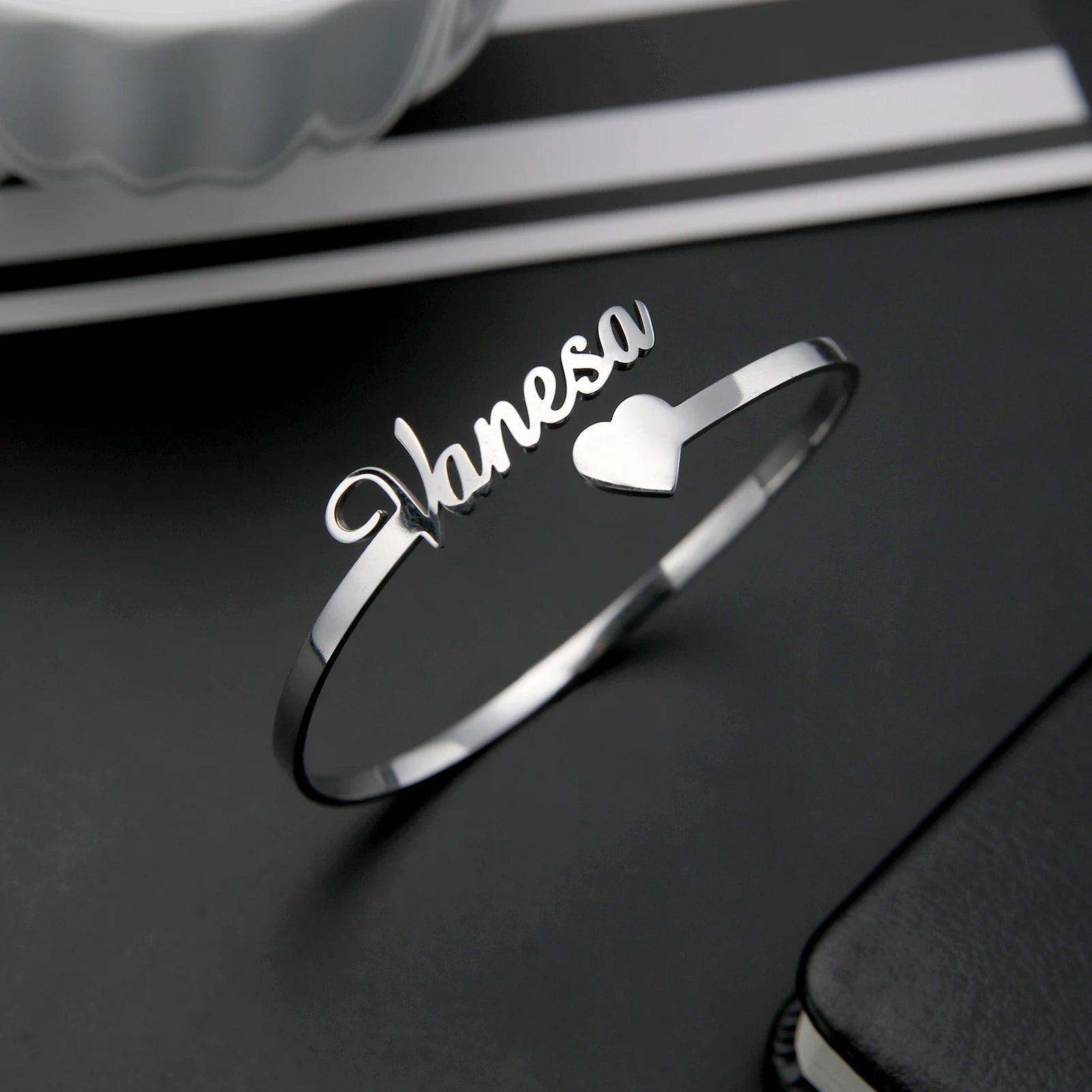 HERnniez Personalized Name Bracelet Custom Jewelry