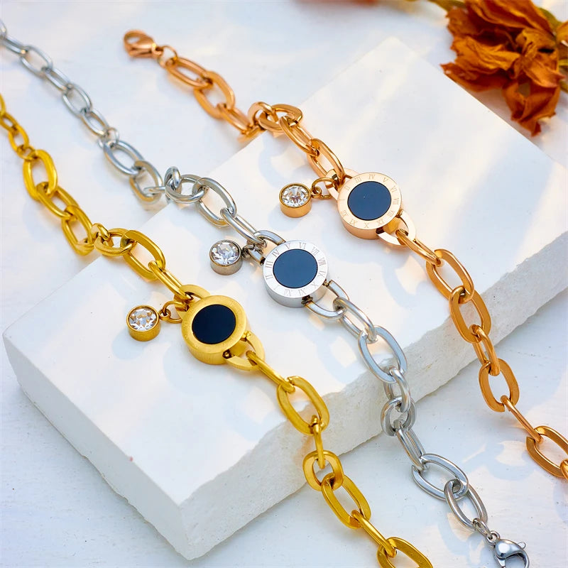 HERnniez Butterfly Heart Multilayer Chain Bracelet Jewelry