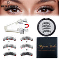 RED SIREN Magnetic Eyelashes Kit — Reusable False Lashes for Natural