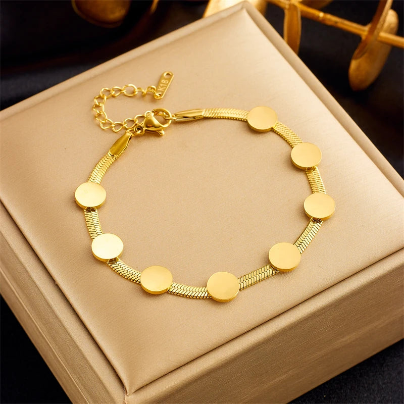 HERnniez Butterfly Heart Multilayer Chain Bracelet Jewelry